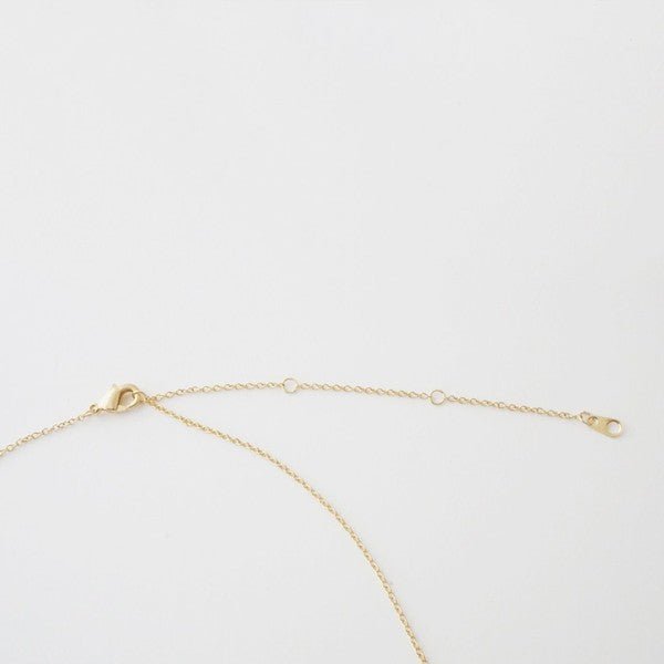 X Bar Chain Necklace 18k Gold #Firefly Lane Boutique1