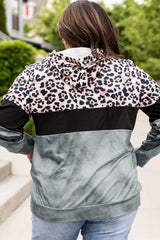 Roaring Style Plus Size Leopard Hoodie #Firefly Lane Boutique1