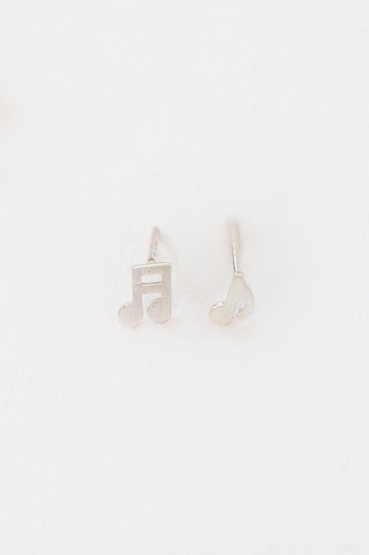 925 Sterling Silver Musical Note Earrings #Firefly Lane Boutique1