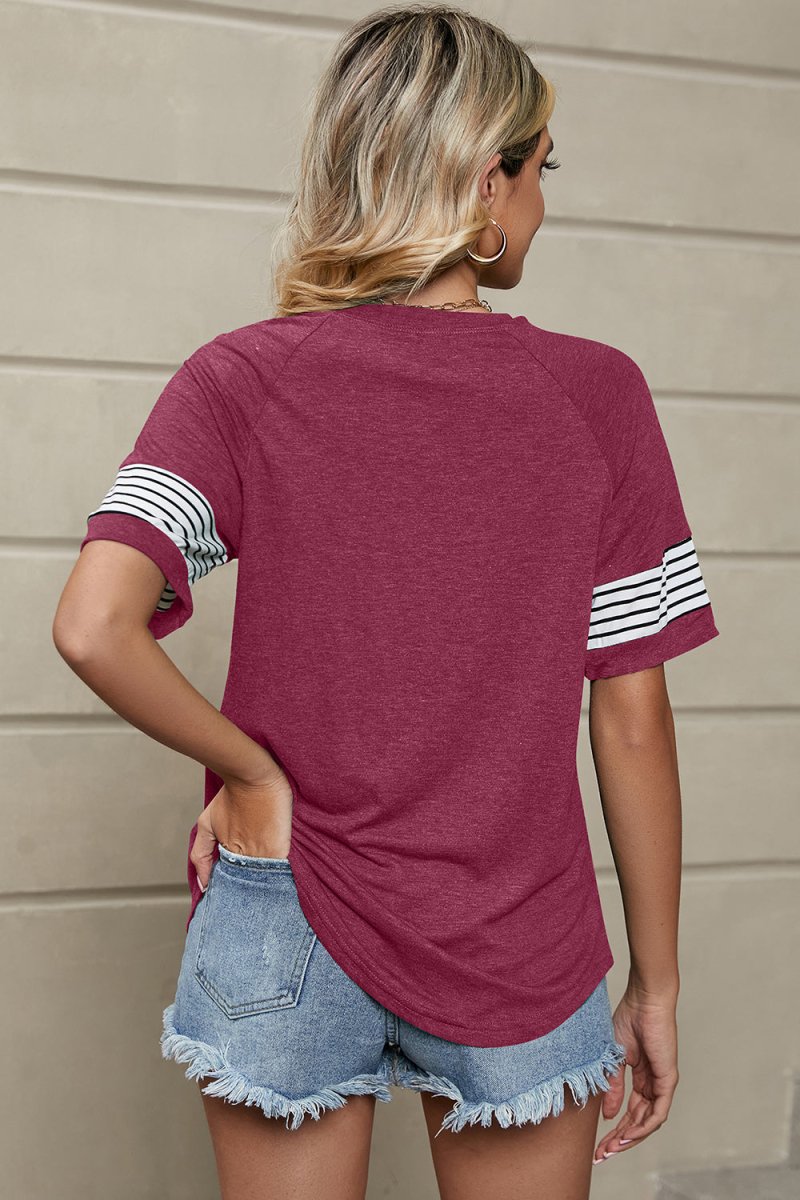 Baseball T-Shirt – The Blend of Sporty and Casual #Firefly Lane Boutique1