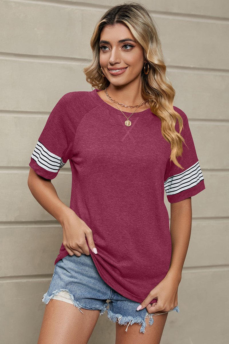 Baseball T-Shirt – The Blend of Sporty and Casual #Firefly Lane Boutique1