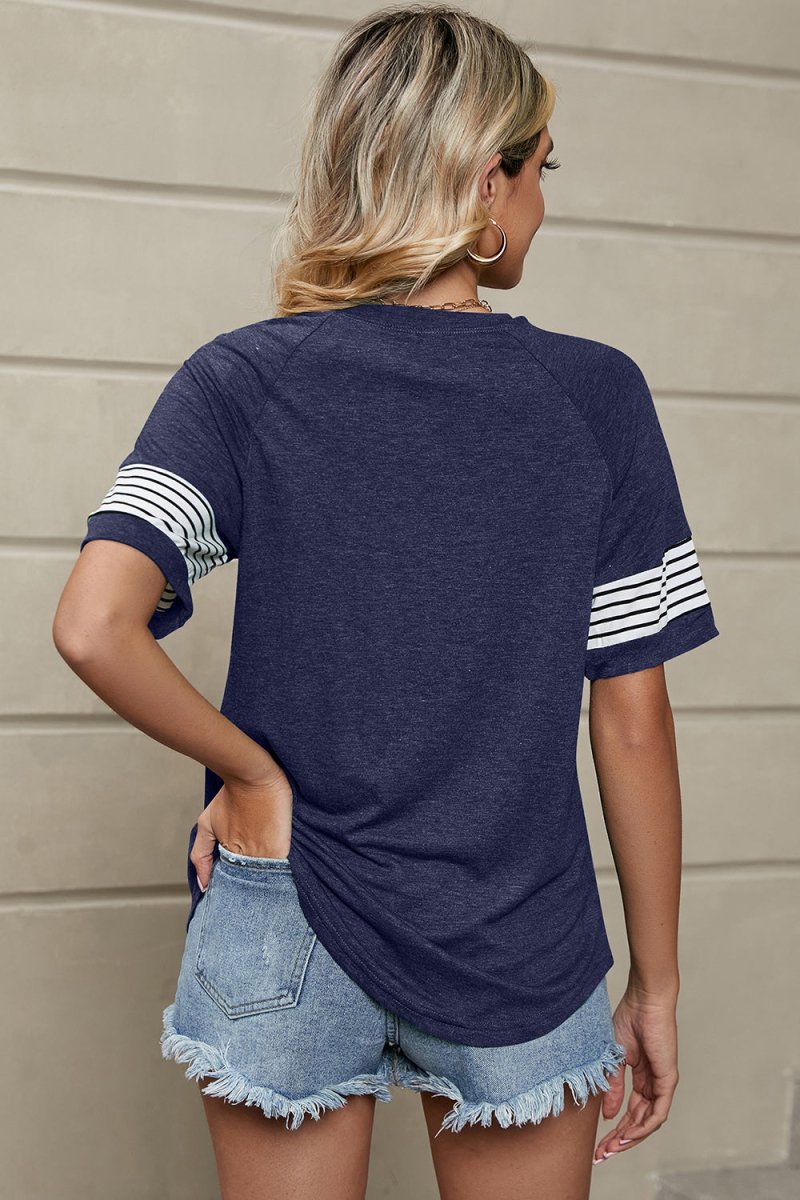 Baseball T-Shirt – The Blend of Sporty and Casual #Firefly Lane Boutique1