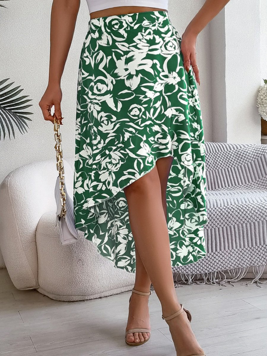 Blossom Breeze High Waisted Midi Skirt #Firefly Lane Boutique1