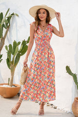 Blossom Gathering Maxi Floral Dress #Firefly Lane Boutique1