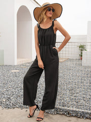 Casual Jumpsuit for Women with Pockets #Firefly Lane Boutique1