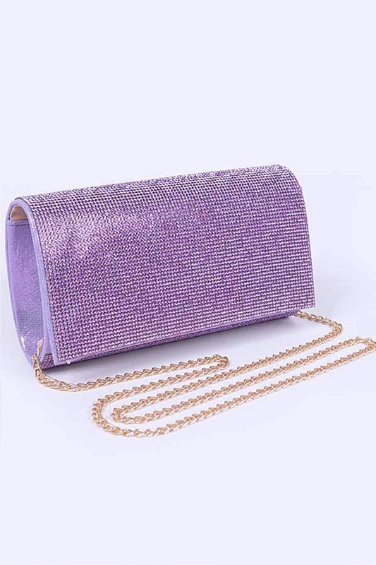 Dazzle Delight Rhinestone Crossbody Clutch Bag #Firefly Lane Boutique1