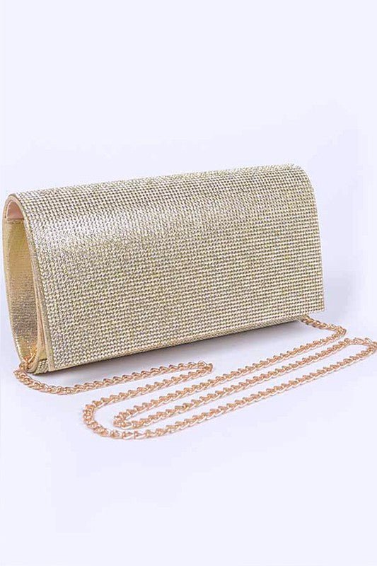 Dazzle Delight Rhinestone Crossbody Clutch Bag #Firefly Lane Boutique1