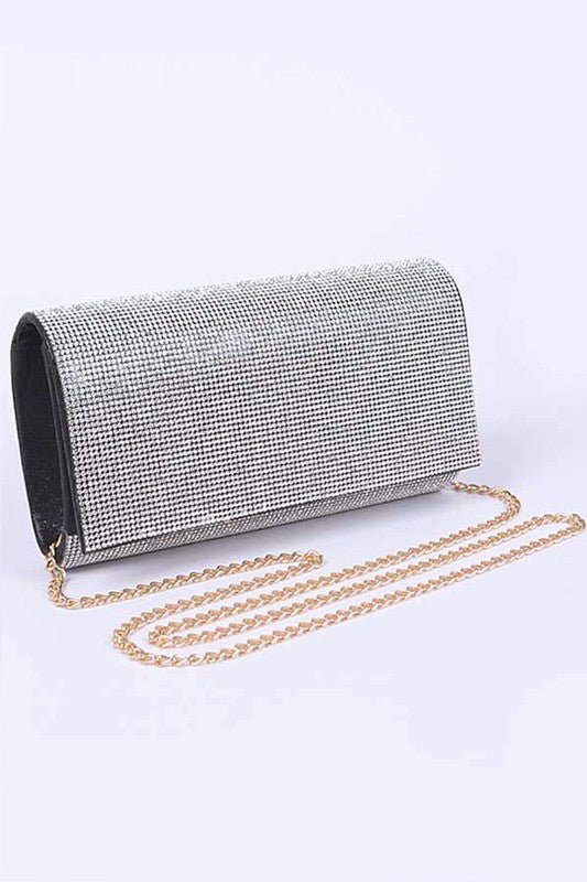 Dazzle Delight Rhinestone Crossbody Clutch Bag #Firefly Lane Boutique1