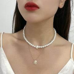 Divine Treasure Pearl Necklace with Pendant #Firefly Lane Boutique1