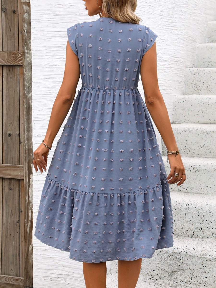 Dusty Blue Dress: Elegance and Charm in Every Detail #Firefly Lane Boutique1