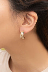 Elegant Huggie Hoop Earrings #Firefly Lane Boutique1