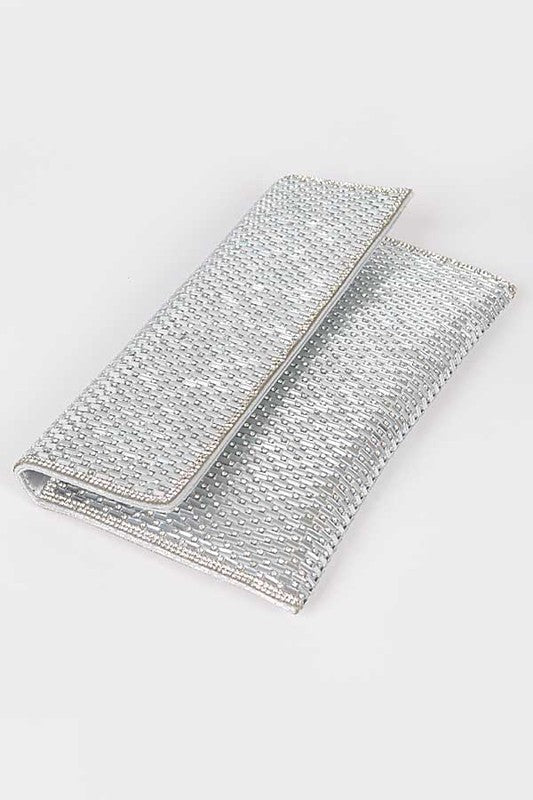 Envelope Clutch: Rhinestone Iconic Party Bag: Elegant Envelope Clutch #Firefly Lane Boutique1