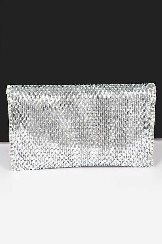 Envelope Clutch: Rhinestone Iconic Party Bag: Elegant Envelope Clutch #Firefly Lane Boutique1