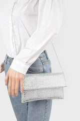 Envelope Clutch: Rhinestone Iconic Party Bag: Elegant Envelope Clutch #Firefly Lane Boutique1