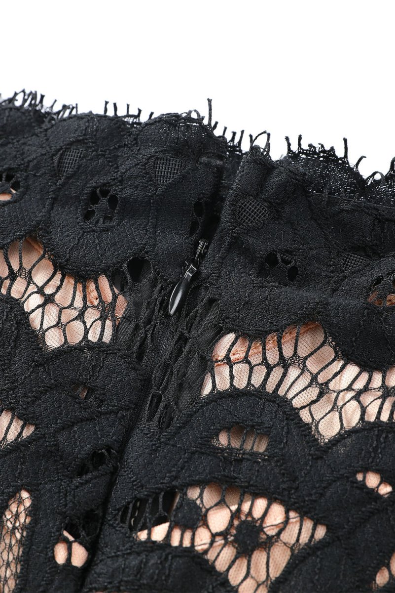 Eternal Night Off Shoulder Black Lace Dress #Firefly Lane Boutique1