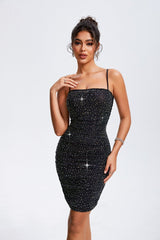 Glimmering Night Black Sequin Dress #Firefly Lane Boutique1