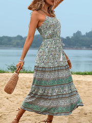 Green Boho Dress - Bohemian Elegance #Firefly Lane Boutique1