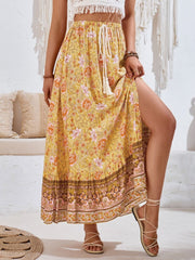 Gypsy Dream Boho Chic Floral Maxi Skirt #Firefly Lane Boutique1