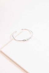 Infinity Bracelet Silver Cuff #Firefly Lane Boutique1