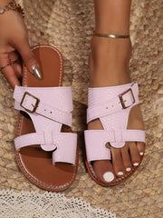 Open Toe Ring Sandals Step into Summer with Style #Firefly Lane Boutique1