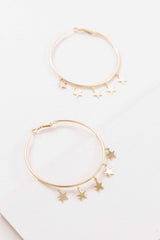 Star Hoop Earrings Celebrate In Style #Firefly Lane Boutique1