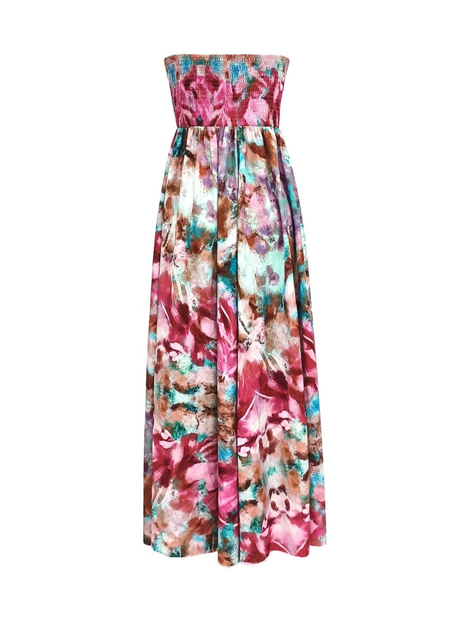 Strapless Maxi Dress: Embrace Effortless Summer Elegance #Firefly Lane Boutique1