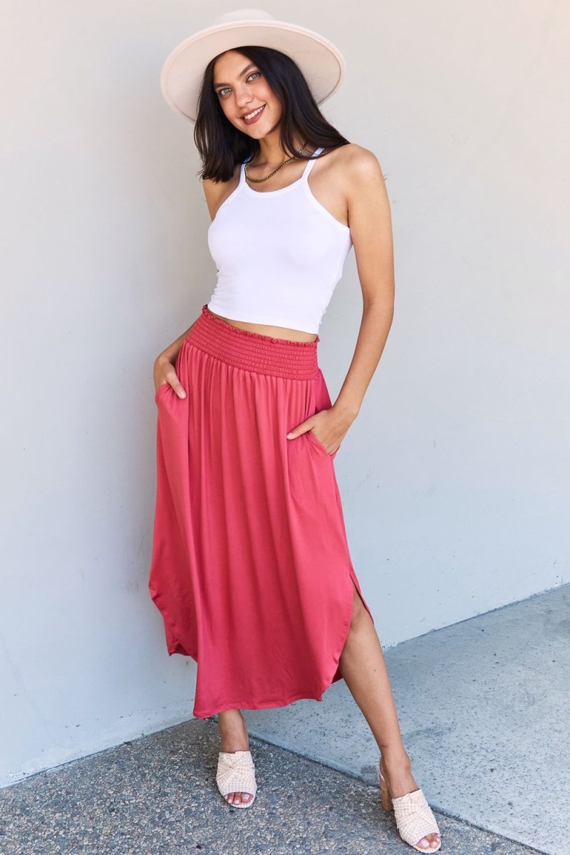 Summer Sweetheart Maxi Pink Skirt #Firefly Lane Boutique1