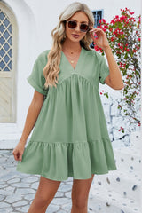 Sunny Afternoon Short Sleeve Casual Dresses #Firefly Lane Boutique1