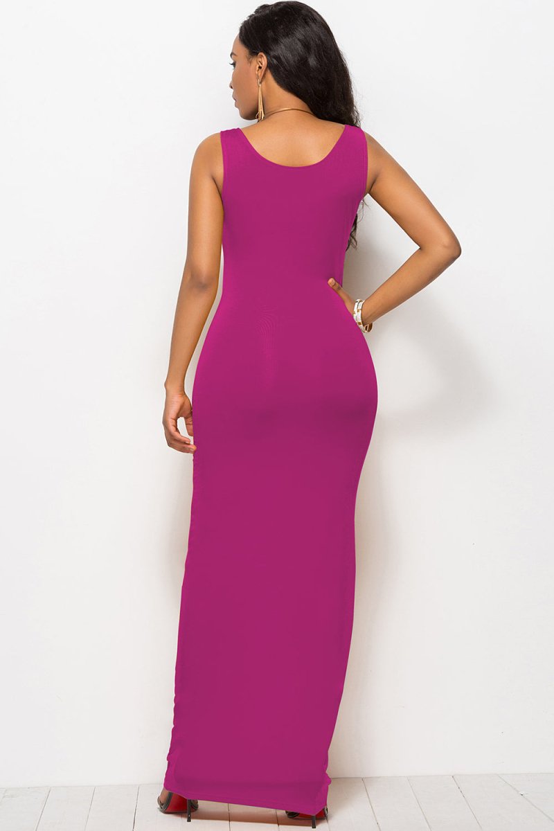 Tank Maxi Dress with Wide Straps - Summer Style #Firefly Lane Boutique1