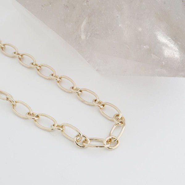 Willa Oval Gold Chain Bracelet #Firefly Lane Boutique1