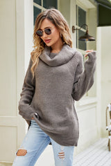 Wrapped in Warmth Cowl Neck Sweater #Firefly Lane Boutique1