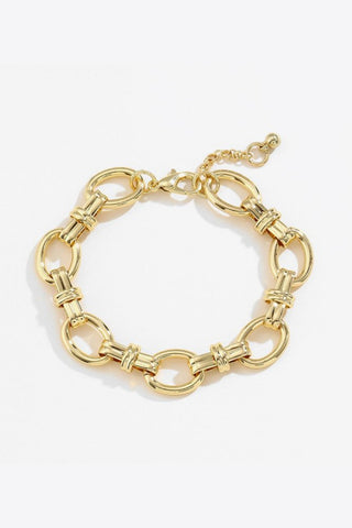 18K Gold Plated Interlocking Circles Chain Bracelet #Firefly Lane Boutique1