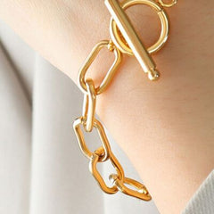 18K Gold Plated Toggle Bracelet #Firefly Lane Boutique1