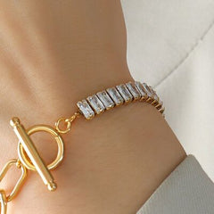 18K Gold Plated Toggle Bracelet #Firefly Lane Boutique1