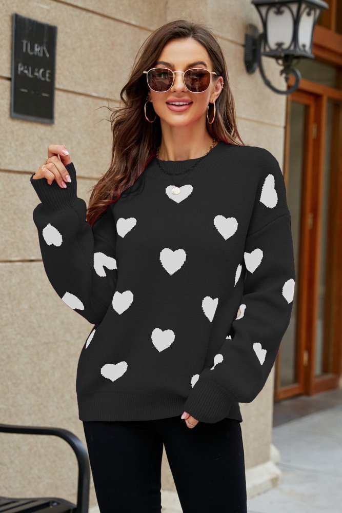 Ace of Hearts Sweater Casual Style #Firefly Lane Boutique1