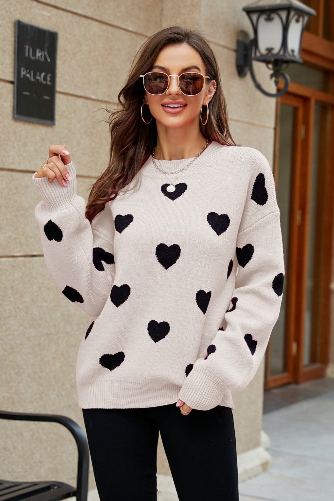 Ace of Hearts Sweater Casual Style #Firefly Lane Boutique1