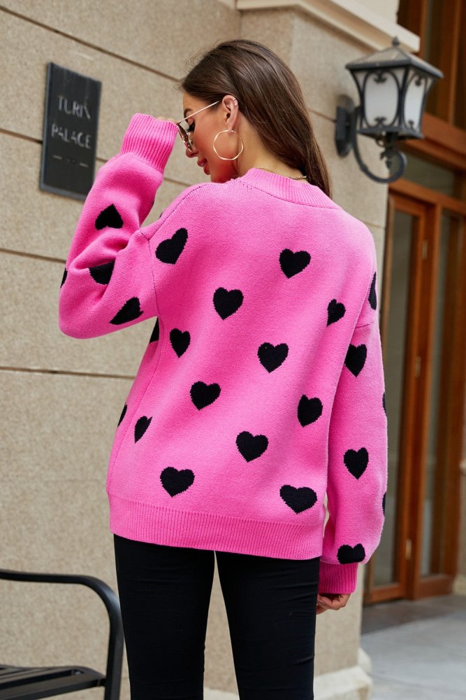Ace of Hearts Sweater Casual Style #Firefly Lane Boutique1