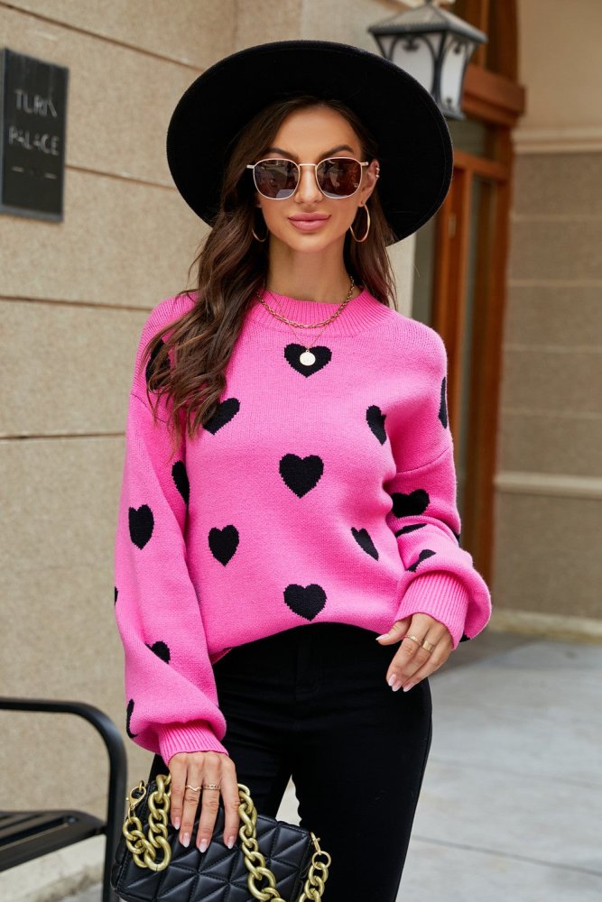 Ace of Hearts Sweater Casual Style #Firefly Lane Boutique1