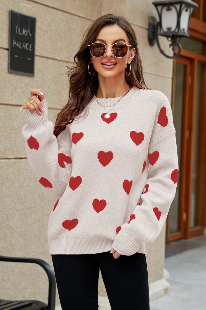 Ace of Hearts Sweater Casual Style #Firefly Lane Boutique1