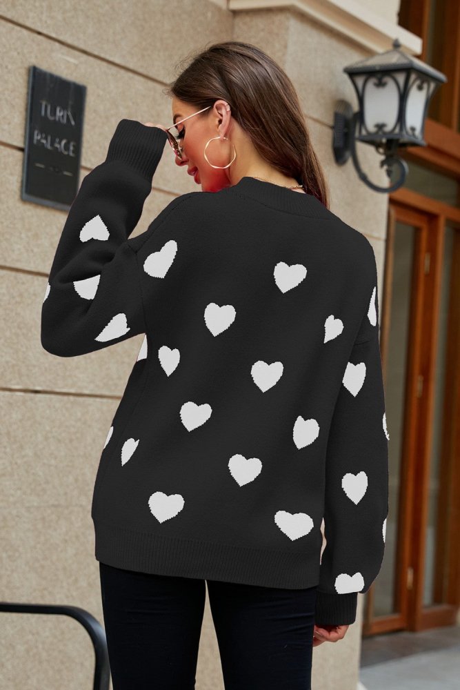 Ace of Hearts Sweater Casual Style #Firefly Lane Boutique1