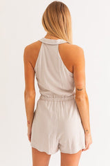 Always and Forever Romper With Cutout #Firefly Lane Boutique1
