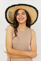 Beach Ready Straw Hat With Fringe #Firefly Lane Boutique1