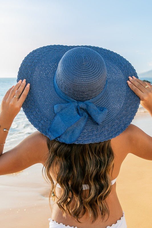 Beachside Bliss Large Sun Hat #Firefly Lane Boutique1