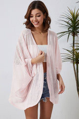 Breezy Whisper Open Front Pink Blush Cardigan #Firefly Lane Boutique1
