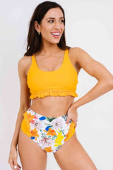 Canary Crush Yellow Bikini Set #Firefly Lane Boutique1