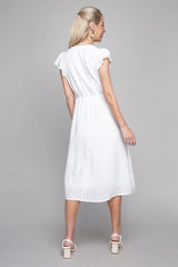 Capturing Moments Eyelet A-Line Midi Dress #Firefly Lane Boutique1