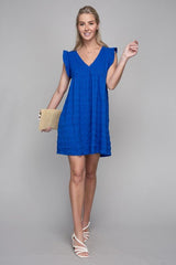 Caribbean Cove Mini Royal Blue Dress #Firefly Lane Boutique1
