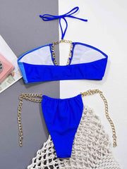 Caribbean Crush Two Piece Blue Bikini Set #Firefly Lane Boutique1