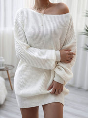 Casual Coziness Oversized Sweater Dress #Firefly Lane Boutique1
