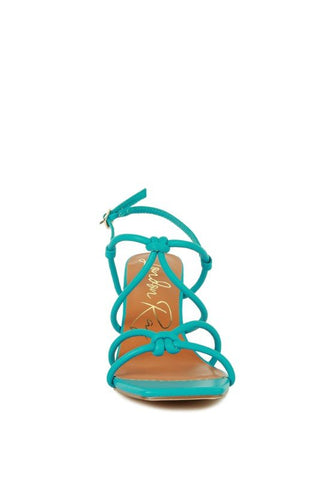 Caught A Glimpse Of You Knotted Heeled Sandals #Firefly Lane Boutique1